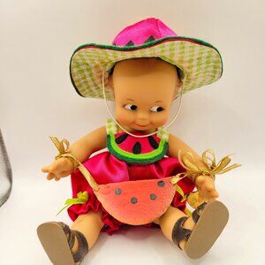 💥 Effanbee | Kewpie Doll 8" Watermelon 🍉 Figure Model V3018Y01 💥